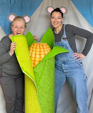 Der Mäusetantz Kindertheater mit Ruth Oehler und Theresa Tschira